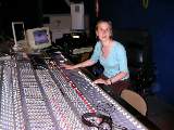 Maureen ? la console de mixage